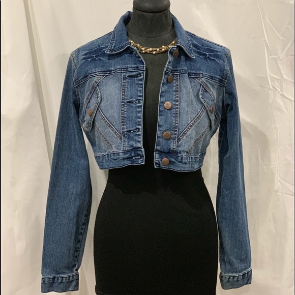 charlotte russe jean jacket